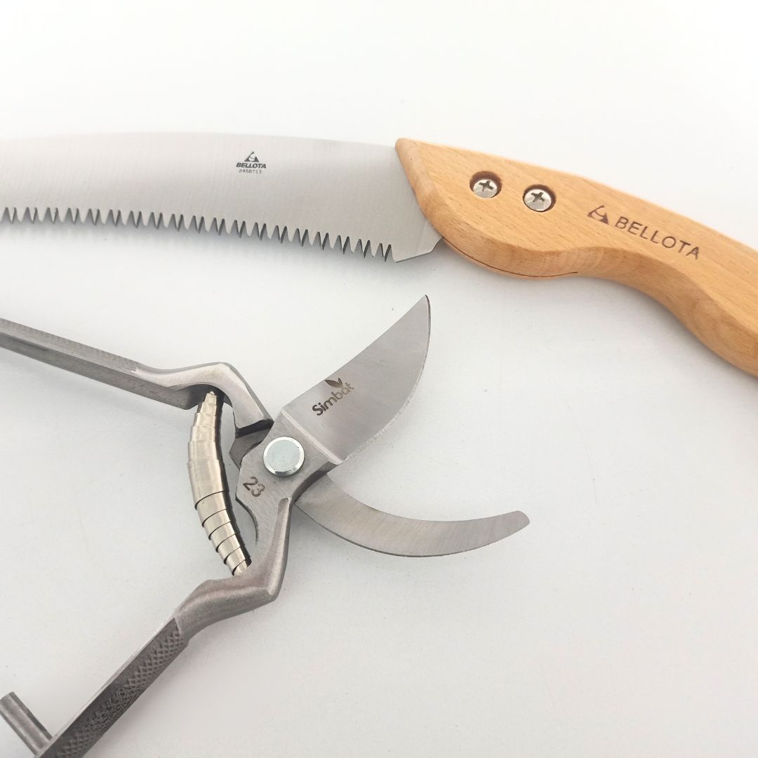 Pack taille Hivernal : Sécateur Manuel SIMBAT + Scie d'Élagage Japonaise