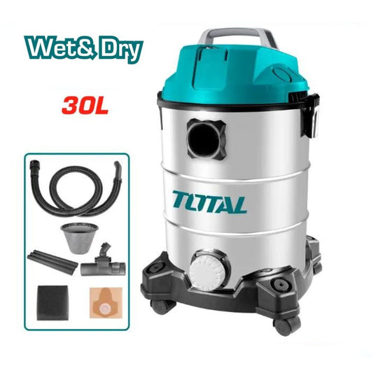 Aspirateur   Nettoyage Humide et Sec 1300 W - TOTAL